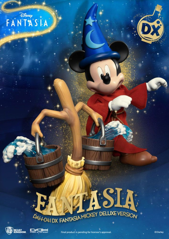 Disney Classic Dynamic 8ction Heroes Action Figure 1/9 Mickey Fantasia Deluxe Version 21 cm 3