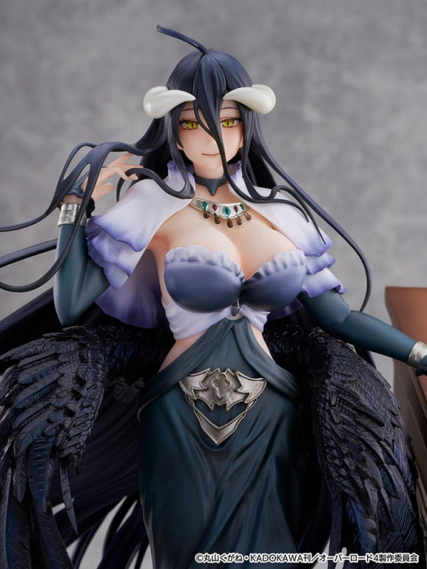 Overlord SHIBUYA SCRAMBLE FIGURE PVC Statue 1/7 Albedo Jet Black Dress Ver. 28 cm 6