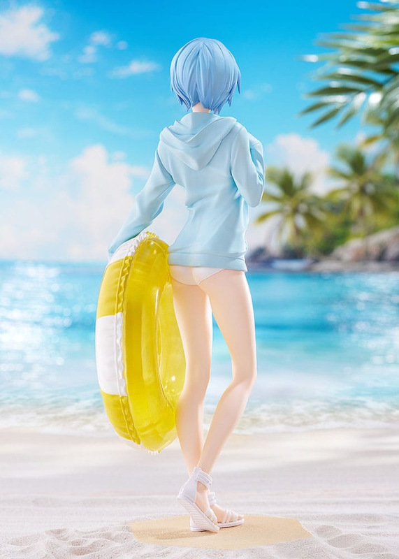 Rebuild of Evangelion Pop Up Parade L PVC Statue Beach Queens: Rei Ayanami 22 cm 3