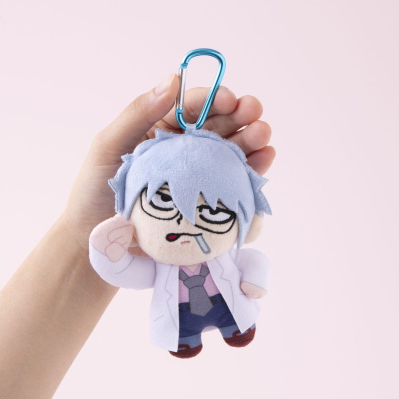 Mr. Ginpachi´s Zany Class x Okawabukubu Youth Plush Keychain Toshiro Hijikata 12 cm 1