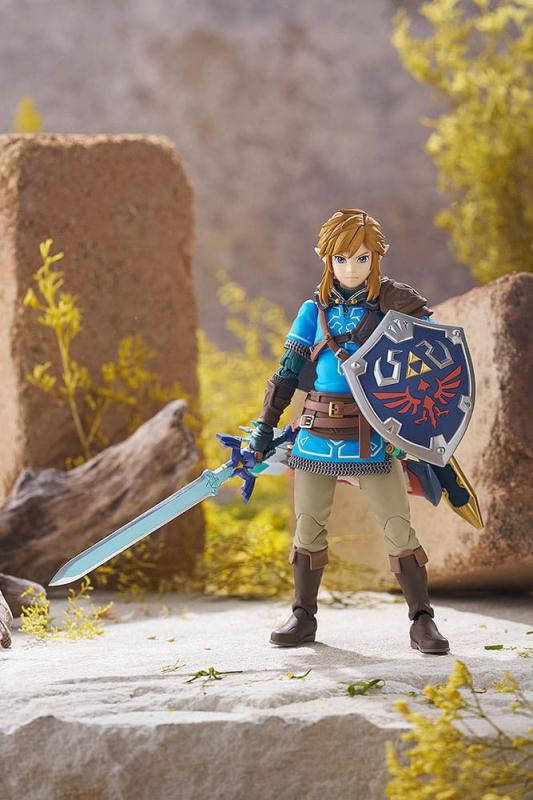 The Legend of Zelda Tears of the Kingdom Figma Action Figure Link Tears of the Kingdom Ver. 15 cm