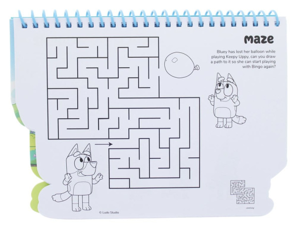 Bluey Travel Colouring Set 3