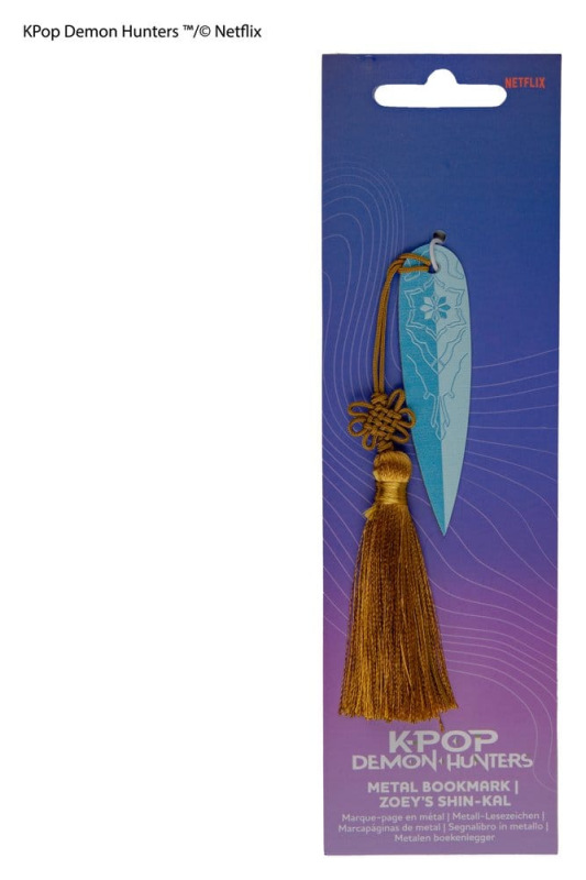 KPop Demon Hunters Metal Bookmark Zoey's Shin-kal 2