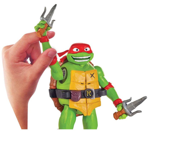 Teenage Mutant Ninja Turtles: Mutant Mayhem Ninja Shouts Action Figure Raphael 14 cm 2