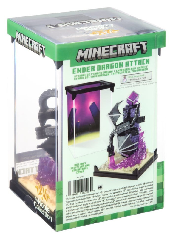 Minecraft Figure Diorama Ender Dragon Attack 18 cm 4