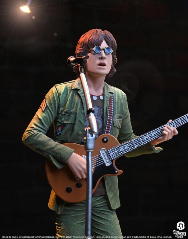 John Lennon 22 cm Rock Iconz Statue - Knucklebonz