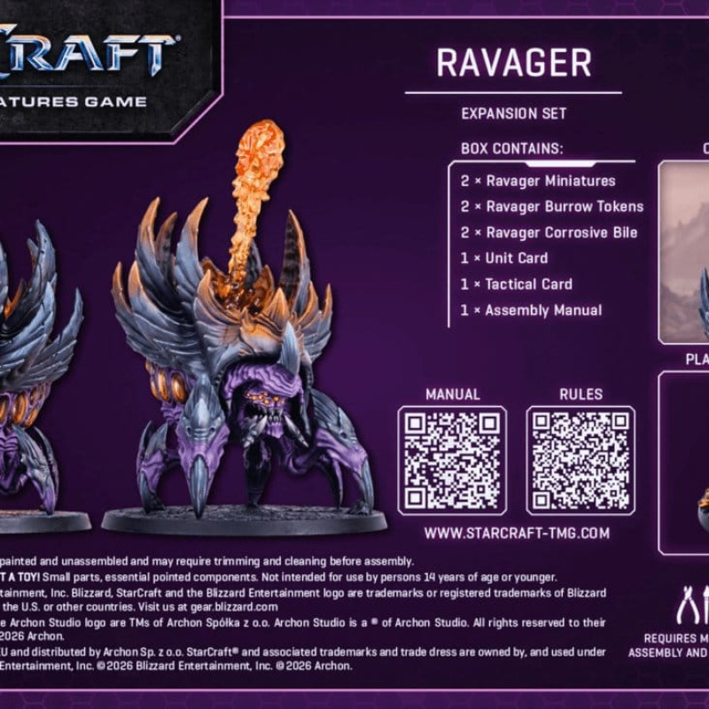 StarCraft TMG Expansion Set Zerg: Ravager 4