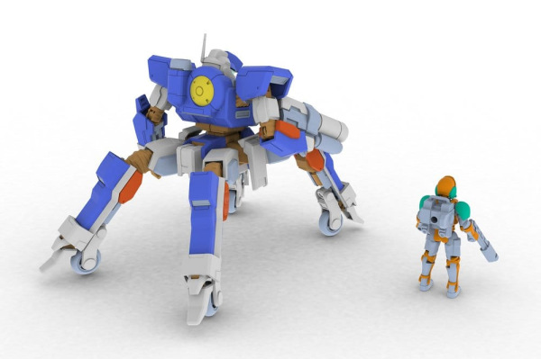 Wolf Fang Sky Fang 2001 Plastic Model Kit TYPE03 Karyu 12 cm 1