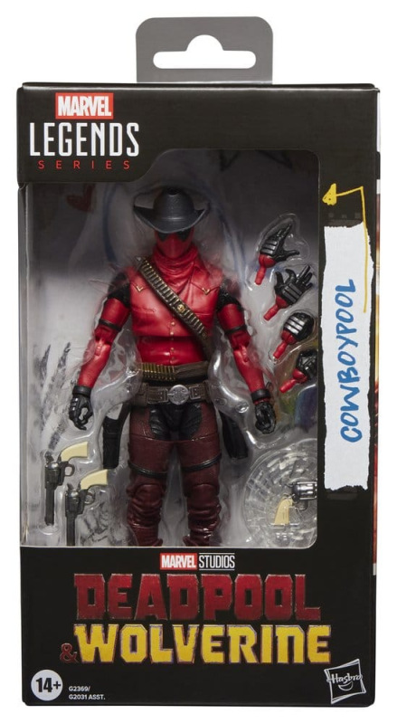 Deadpool & Wolverine Marvel Legends Action Figure Cowboypool 15 cm 10