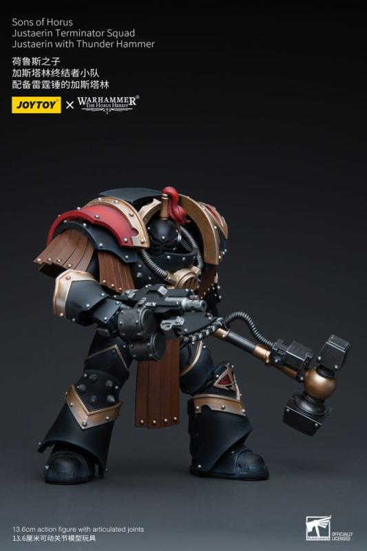 Warhammer The Horus Heresy Action Figure 1/18 Sons of Horus Justaerin Terminator Squad Justaerin wit