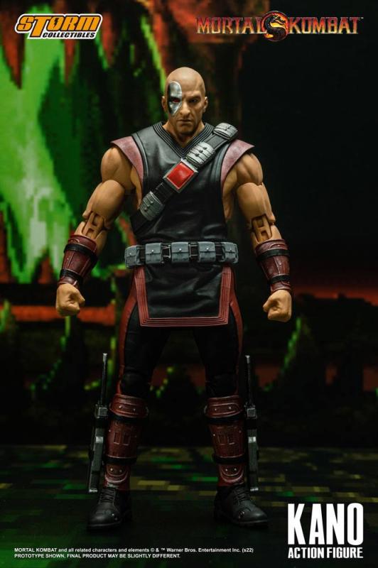 Mortal Kombat: Kano 1/12 Action Figure - Storm Collectibles