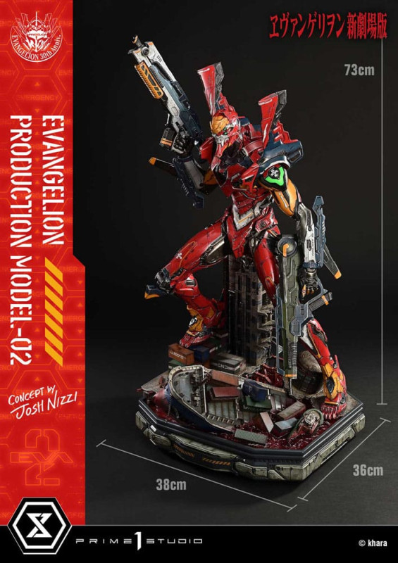 Rebuild of Evangelion Ultimate Diorama Masterline Series Statue Evangelion Production Model-02 (Conc 10