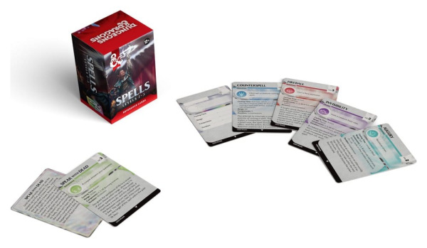 Dungeons & Dragons RPG Reference Cards: Spells (Levels 2-3) *English Version* 2
