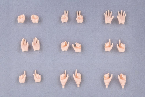 Megami Device M.S.G 09 Accessory Set 1/1 Hand Set Skin Color B 1