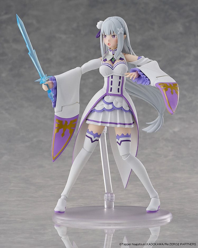 Re:Zero Starting Life in Another World Plastic Model Kit Emilia DX Ver. 16 cm 8