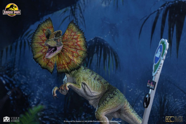 Jurassic Park Maquette 1/3 Dilophosaurus 62 cm 3