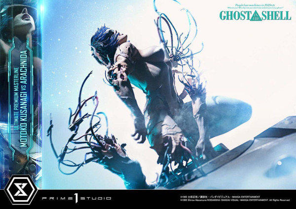 Ghost in the Shell Ultimate Premium Masterline Series Statue 1/4 Motoko Kusanagi vs Arachnida 68 cm 11