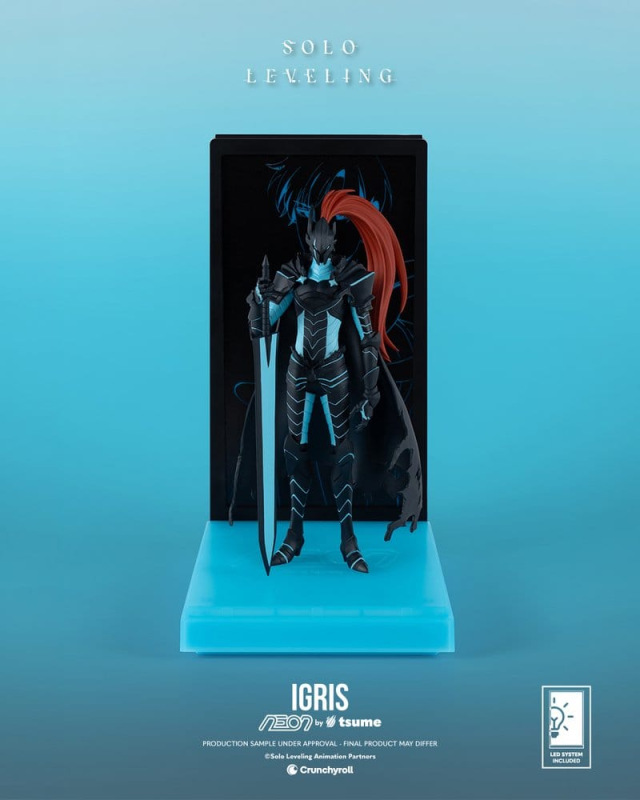 Solo Leveling Neon Figure 1/9 Igris 20 cm 3