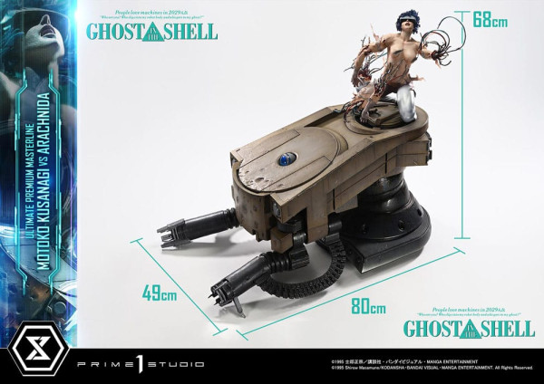 Ghost in the Shell Ultimate Premium Masterline Series Statue 1/4 Motoko Kusanagi vs Arachnida 68 cm 3