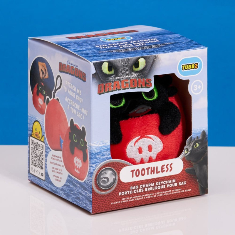 How to Train Your Dragon Tubbz Bag Charm Toothless 2