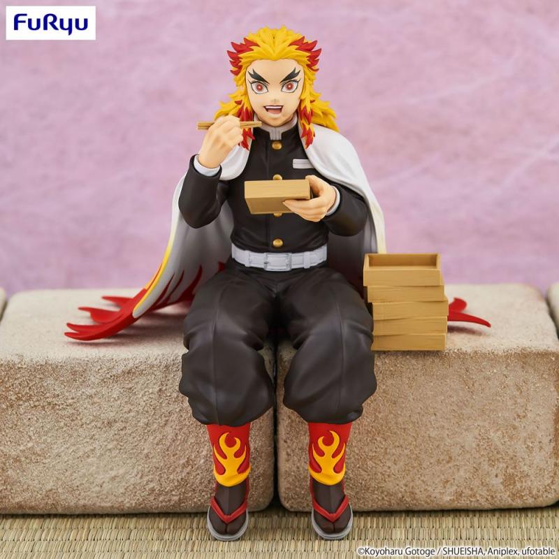 Demon Slayer: Kimetsu no Yaiba Noodle Stopper PVC Statue Rengoku Kyojuro 14 cm 8