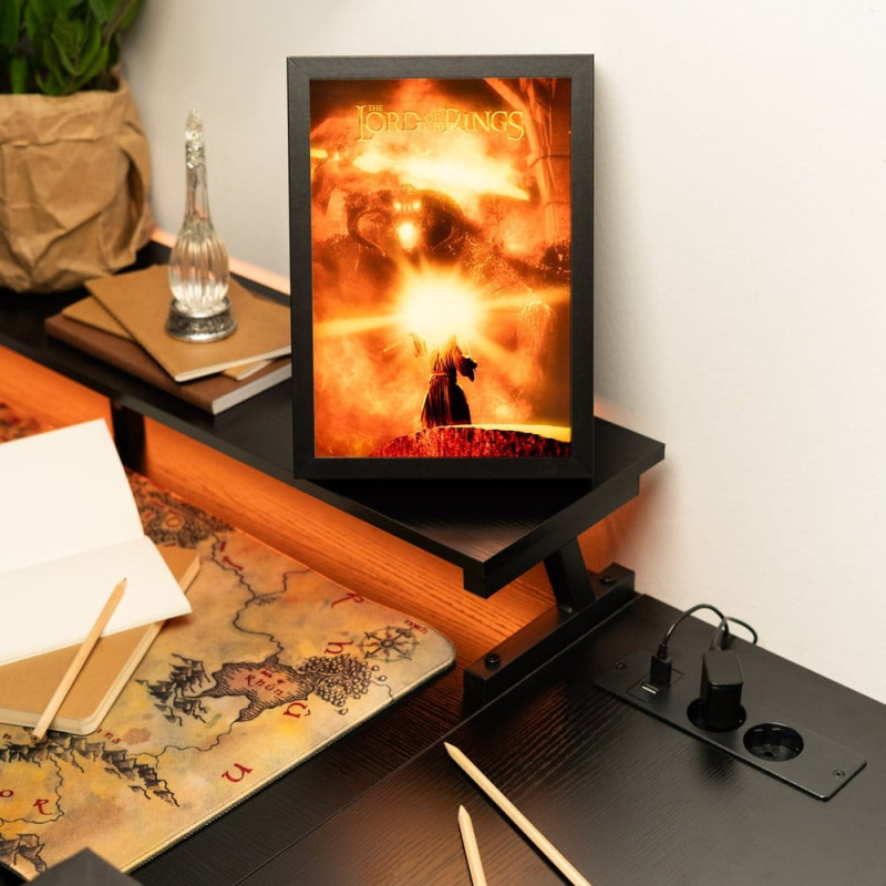 The Lord of the Rings Framed LED Panel 28 x 20 cm 4
