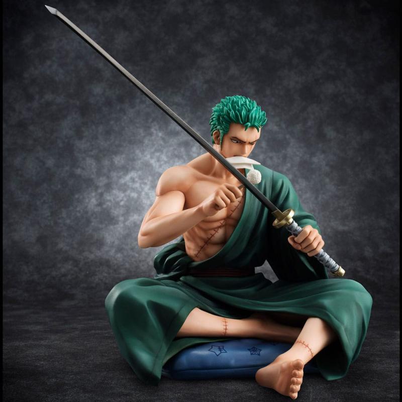 One Piece P.O.P S.O.C PVC Statue 1/8 Roronoa Zorro 13 cm