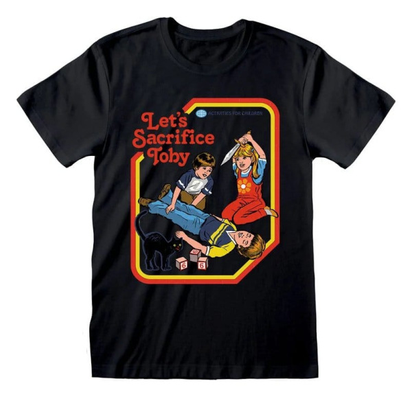 Steven Rhodes T-Shirt Lets Sacrifice Toby Black Size M 1