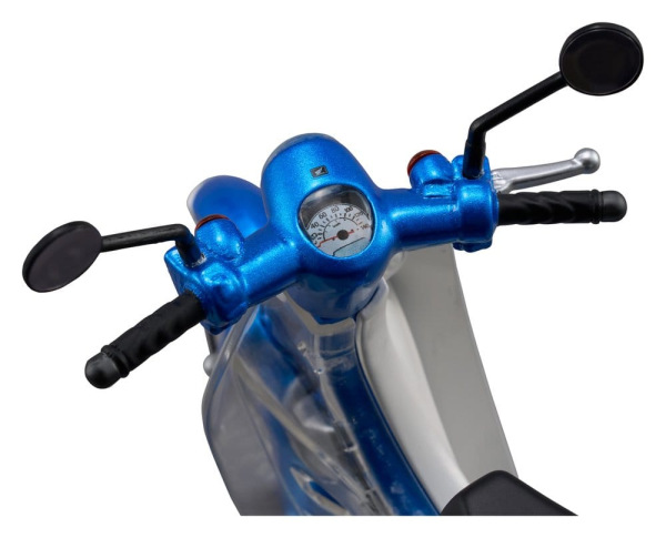 Honda Kaitanics Plastic Model Kit Super Cub 110 Glint Wave Blue Metalic 11