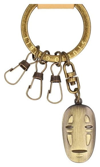Spirited Away Leather-Keychain No Face 1