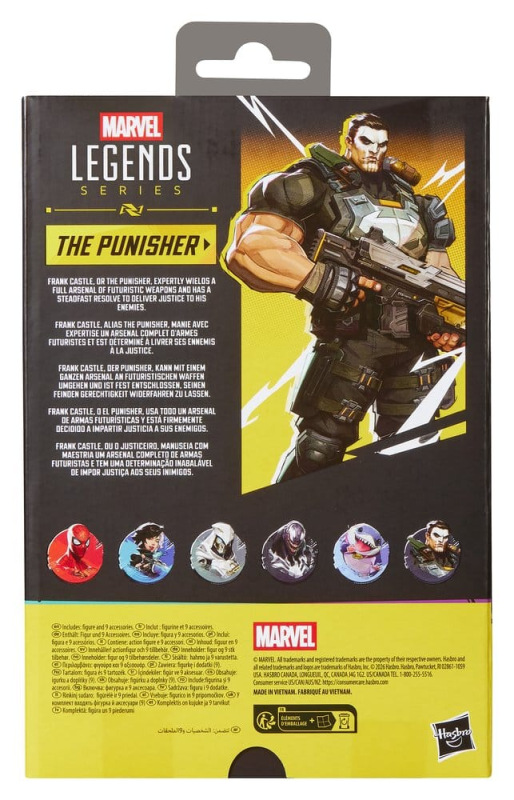 Marvel Rivals Marvel Legends Action Figure The Punisher 15 cm 1