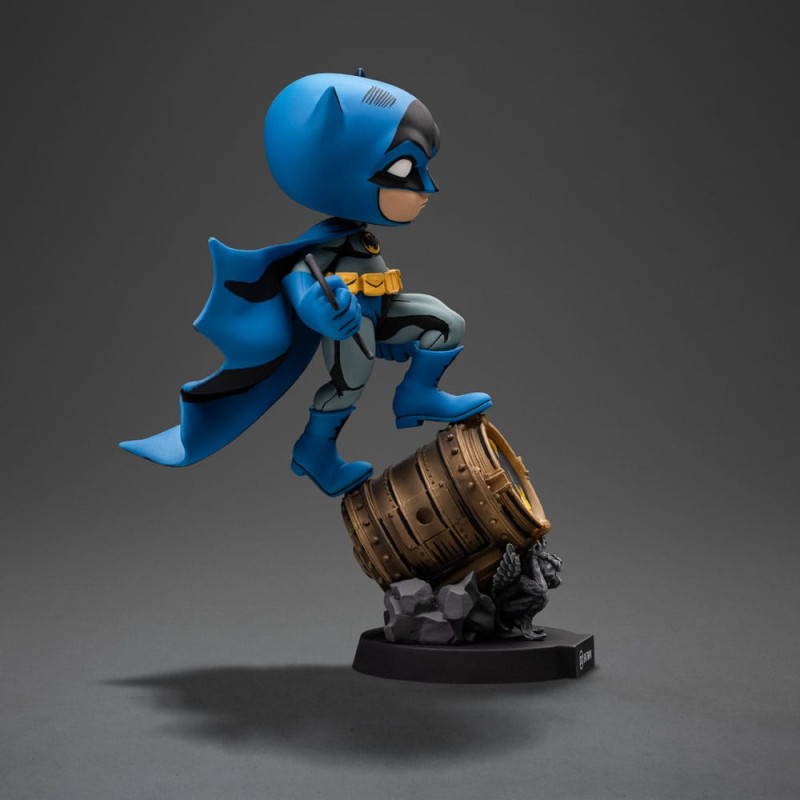 Batman Mini Co. PVC Figure Batman on Bat-Signal (Blue Variant) 15 cm 3
