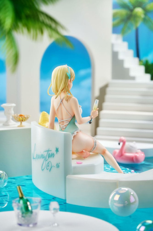 Senkan Shoujo R PVC Statue 1/7 Lexington (CV-16) Summer of Ingleside Ver. 19 cm 6