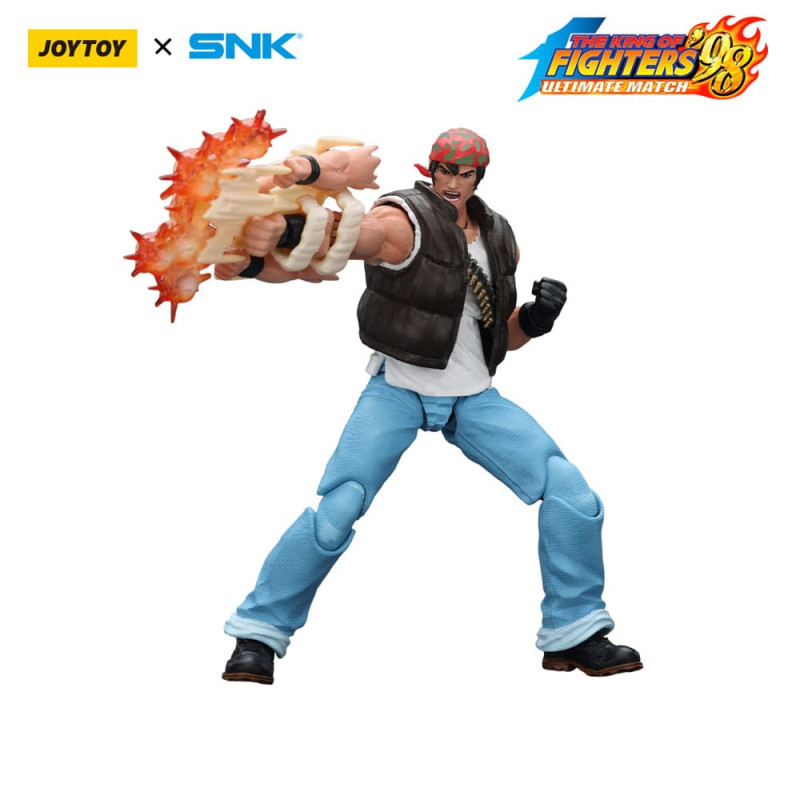 The King Of Fighters '98 Action Figure Hero Team Ralf Jones 12 cm 6
