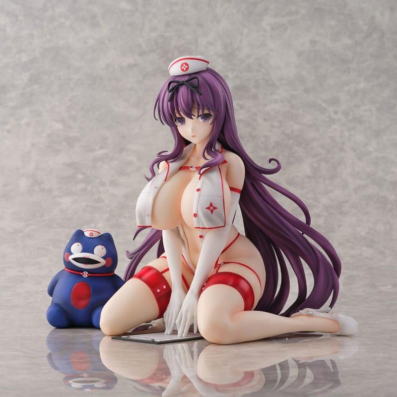 Shinobi Master Senran Kagura: New Link PVC Statue 1/4 Murasaki: Sexy Nurse Ver. 23 cm