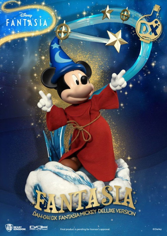 Disney Classic Dynamic 8ction Heroes Action Figure 1/9 Mickey Fantasia Deluxe Version 21 cm 2