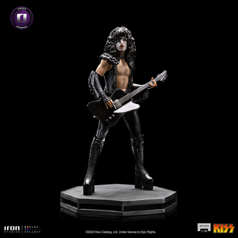 Kiss Art Scale Statue 1/10 Paul Stanley 22 cm 1