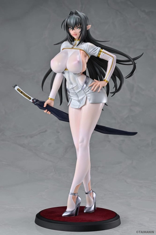 Taimanin RPG PVC Figure 1/6 Annerose Vajra White see-through Ver. 31 cm 10