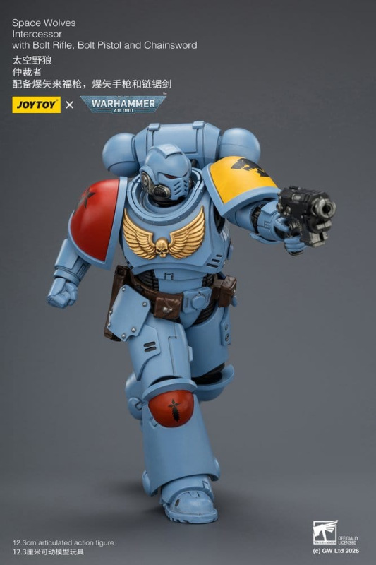 Warhammer 40,000 Action Figure Space Wolves Intercessor 12 cm 14