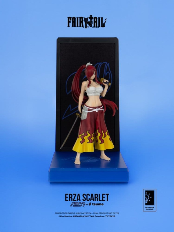 Fairy Tail Neon Figure 1/9 Erza Scarlet 25 cm 3