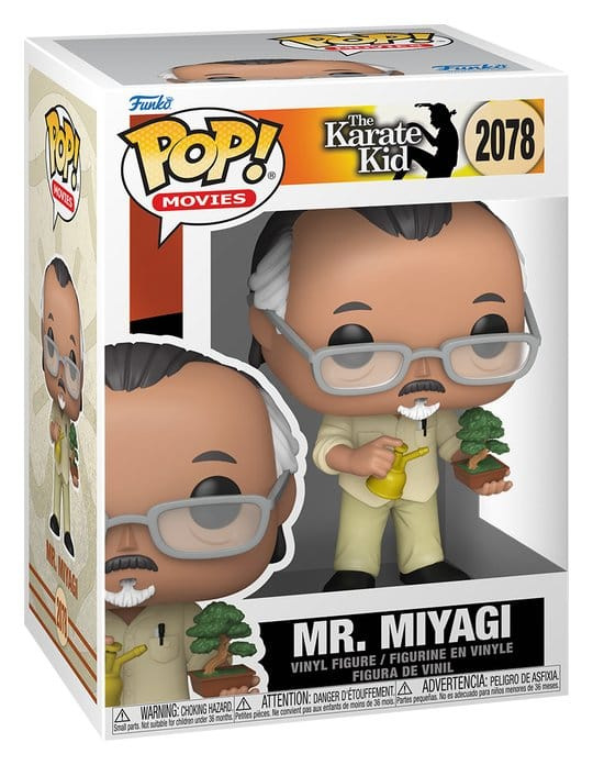 Karate Kid POP! Movies Vinyl Figure Mr. Miyagi w/BT 9 cm 1
