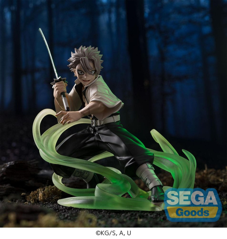 Demon Slayer: Kimetsu no Yaiba Xross Link Anime PVC Statue Sanemi Shinazugawa Hashira Training Arc 1 1