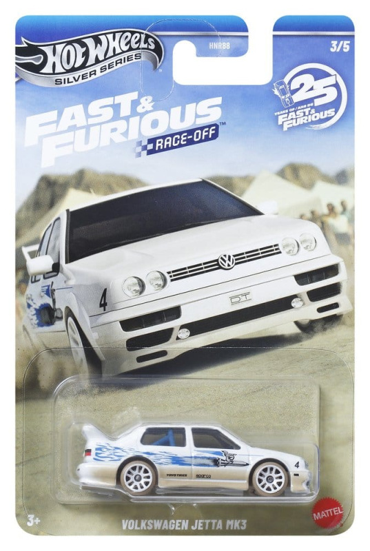 Fast & Furious Hot Wheels Silver Series Die-Cast Vehicles 1/64 979P Assortment (24) 12