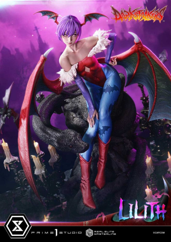 Darkstalkers Real Elite Masterline Series Statue 1/4 Lilith 52 cm 5