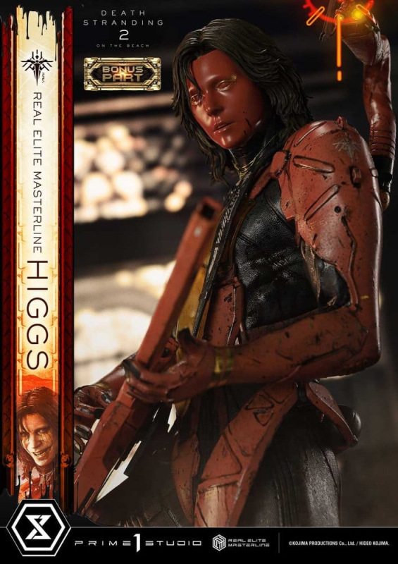 Death Stranding 2: On The Beach Real Elite Masterline Statue 1/3 Higgs DX Bonus Version 81 cm 4