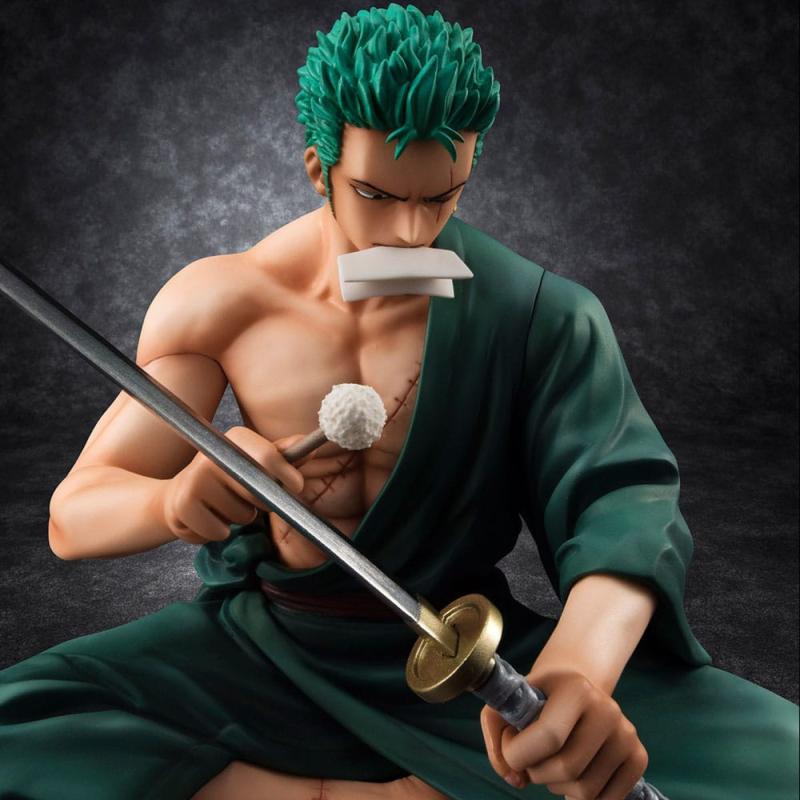 One Piece P.O.P S.O.C PVC Statue 1/8 Roronoa Zorro 13 cm 7