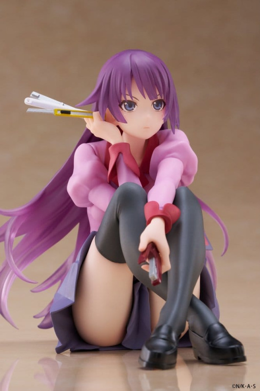 Monogatari PVC Statue Desktop Cute Figure Hitagi Senjougahara 13 cm 10