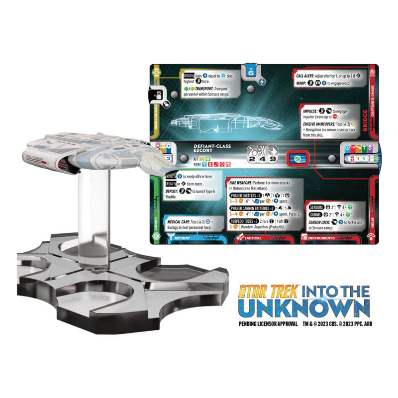 Star Trek: Into the Unknown Miniatures Game Expansion Federation vs. Dominion Core *English Version* 8