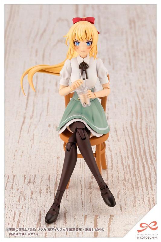 Sousai Shojo Teien Plastic Model Kit 1/10 Ritsuka Saeki High School Summer Clothes 16 cm