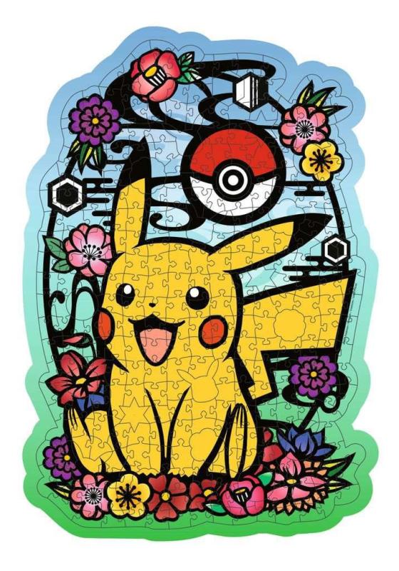 Pokémon WOODEN Jigsaw Puzzle Pikachu (300 pieces)